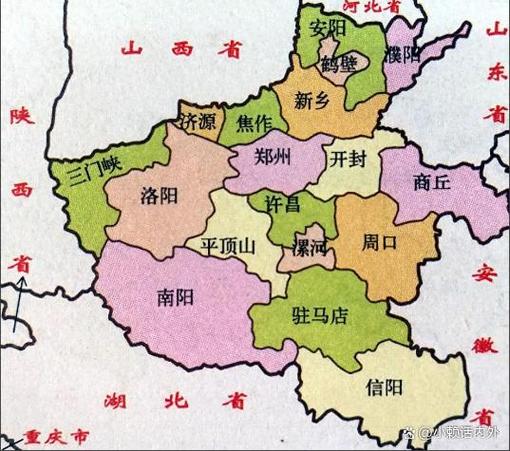 河南省地图高清全图