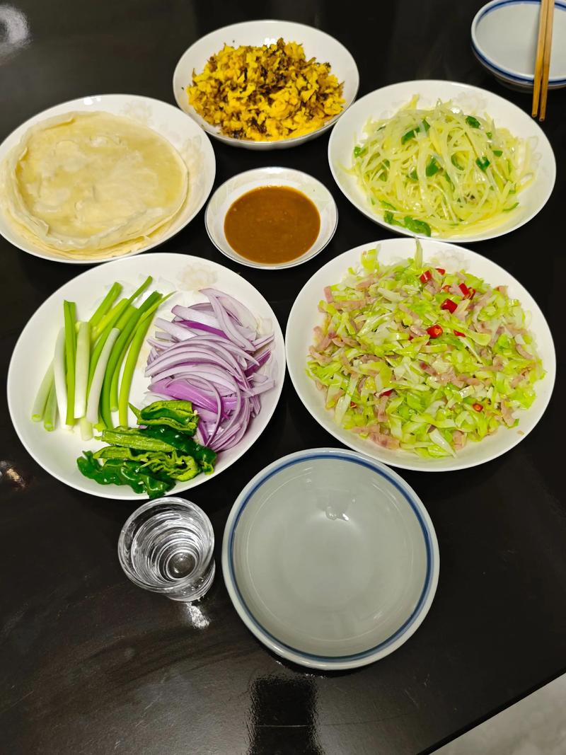 卷煎饼配菜20个菜
