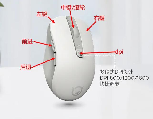 无线鼠标的开关键在哪