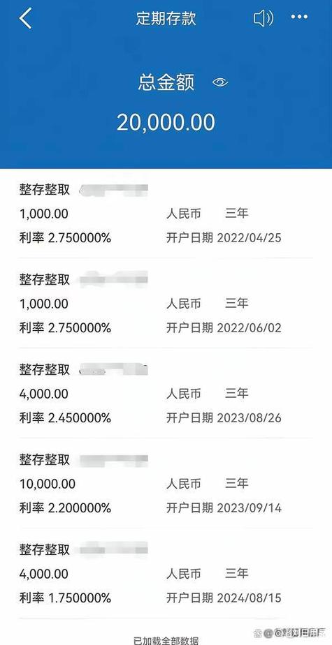 手机银行存定期能取吗