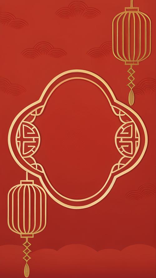 春节的背景图