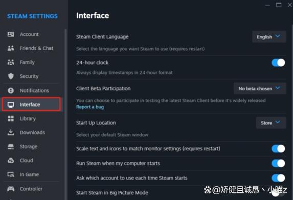 steam手机版中文设置方法