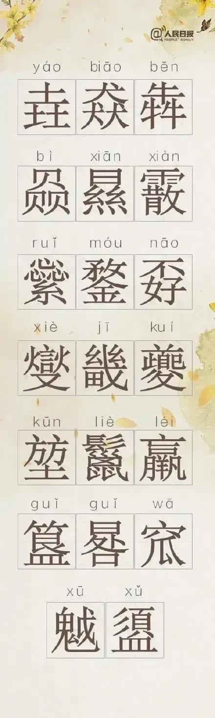生僻字大全查询