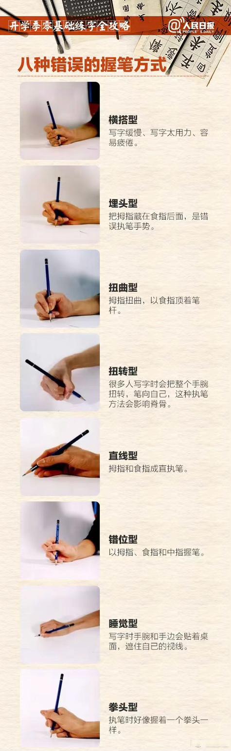 写字的技巧和方法