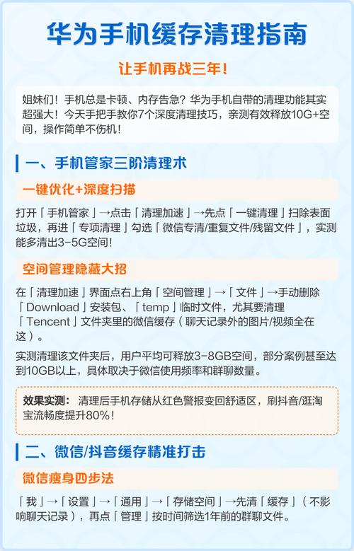 如何清理手机缓存