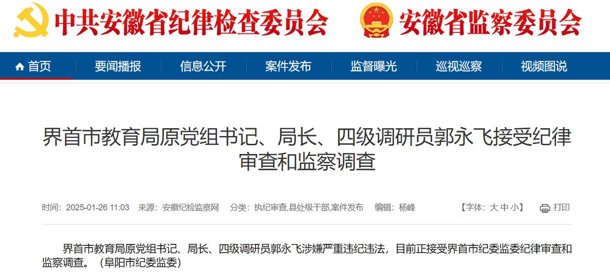 界首教育局官网