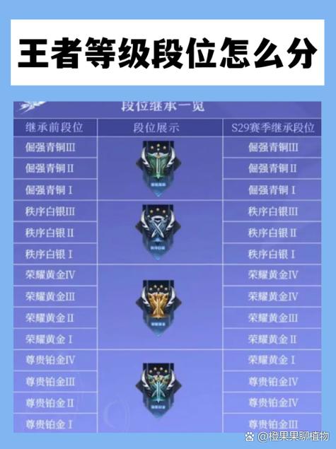 王者荣耀五排段位范围