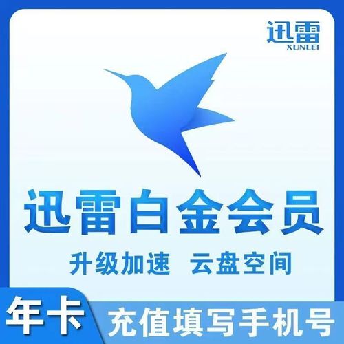 迅雷白金会员升级超级会员