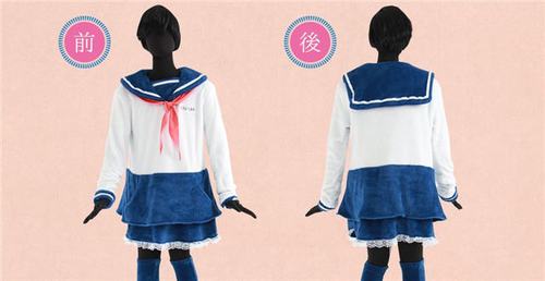 男生穿水手服裙子