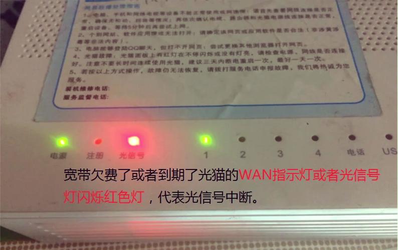 wan亮红灯怎么回事