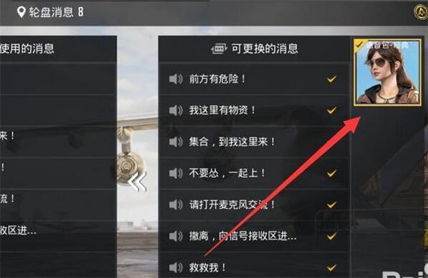 和平精英语音包怎么设置