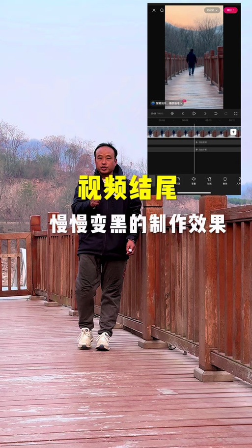 剪映删除片尾黑屏部分视频