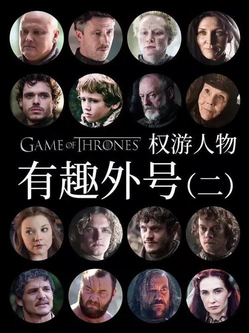 权力的游戏第一季演员表全部