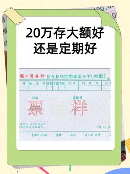 20万存一年还是三年好