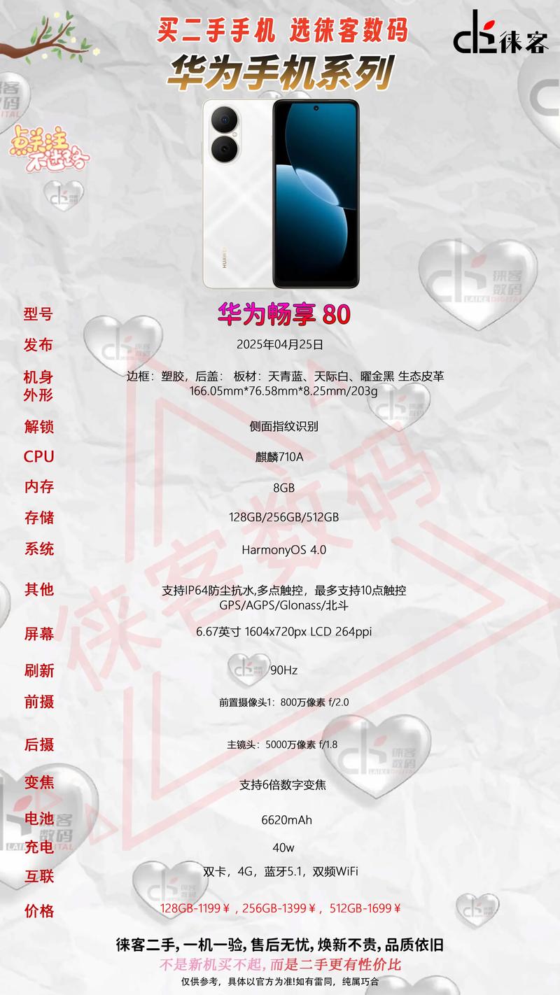 华为nova5参数配置详细