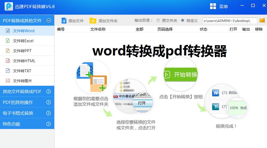 pdf转word的免费软件