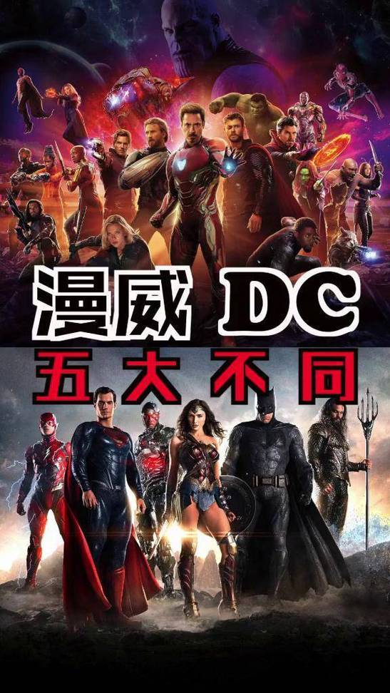 漫威和dc相对应的人物