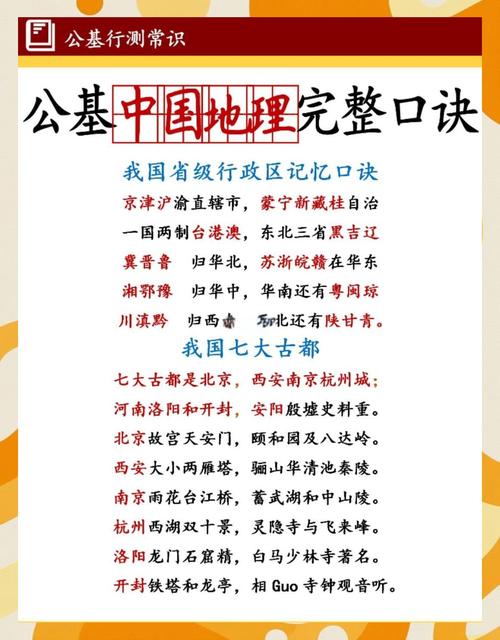 地理五诀必背口诀