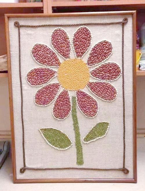 种子做的手工作品