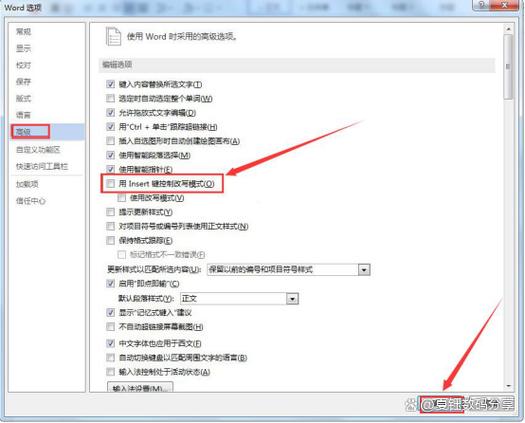 word输入文字会删除后面文字