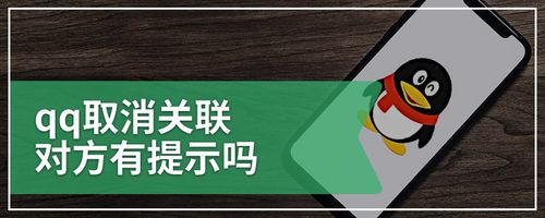 qq关联解除了对方会有提醒吗