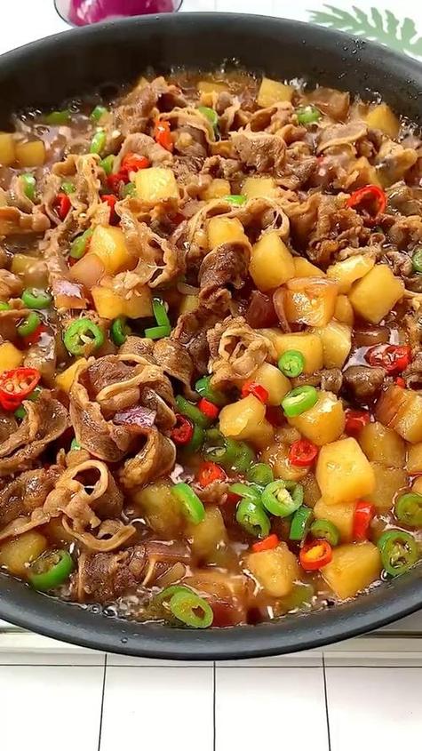 土豆肥牛