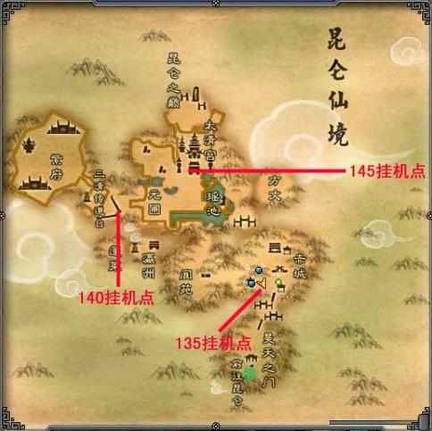 诛仙3挂机打金地点