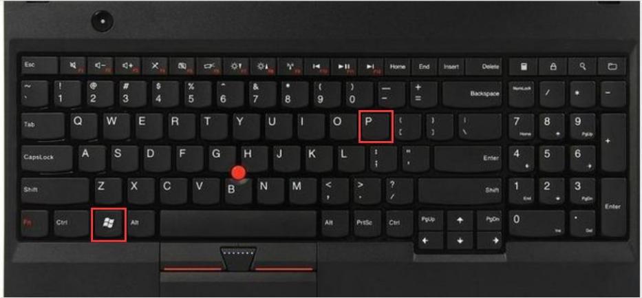 win10投屏快捷键