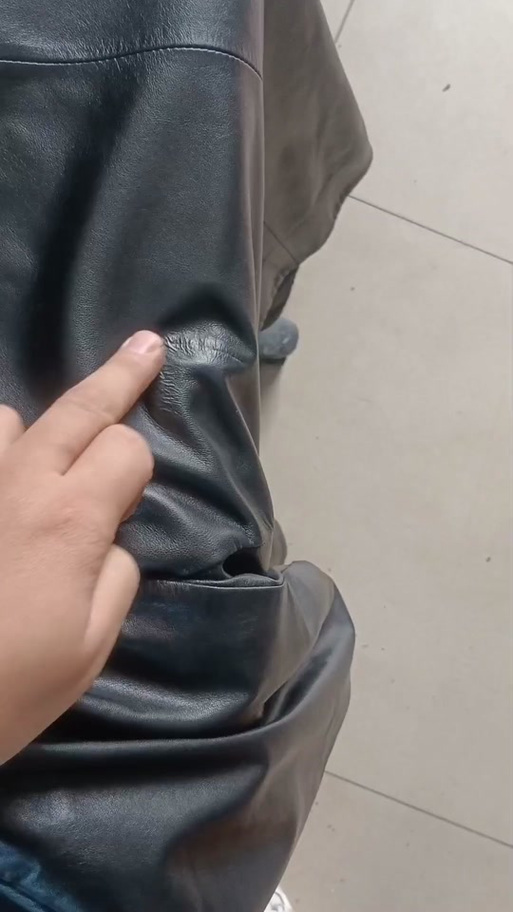 皮衣领子掉皮最简单处理方法视频