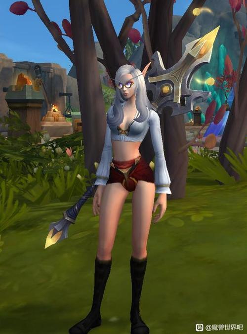 wow女血精灵战士幻化