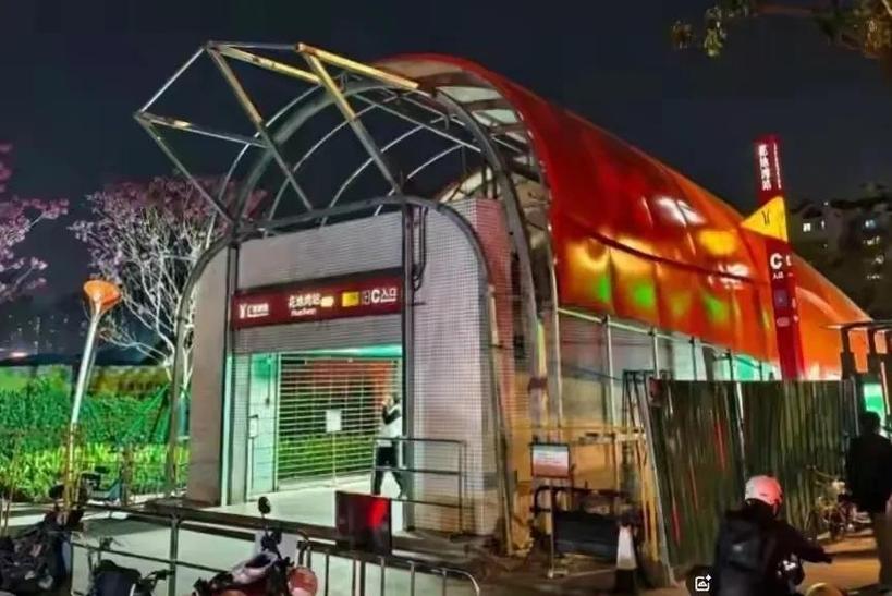 广州废弃地铁站