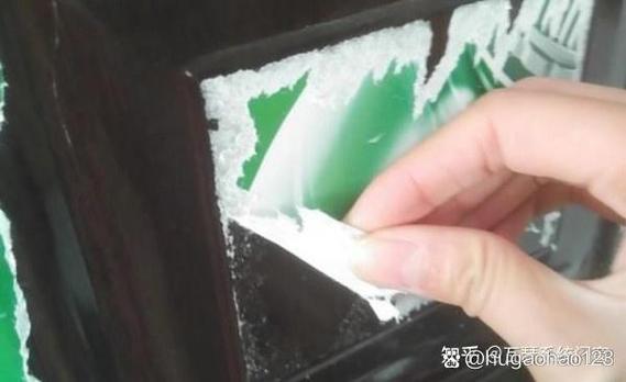 门贴纸太多如何去除