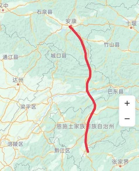 高速地图线路图