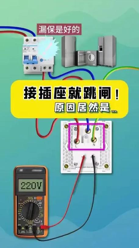 电路一插电器就跳闸