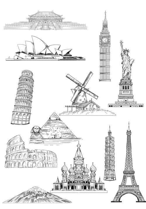 我的世界大型建筑设计图