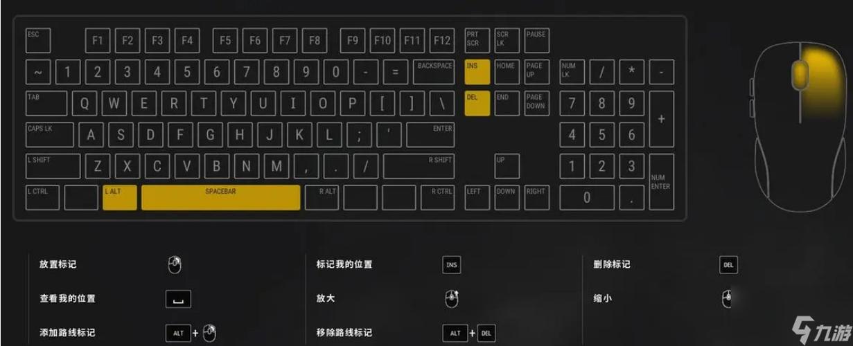 pubg职业选手键位设置