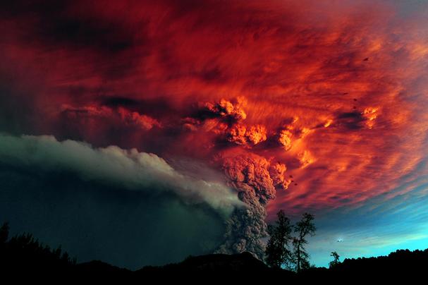 火山上怎么挣火力