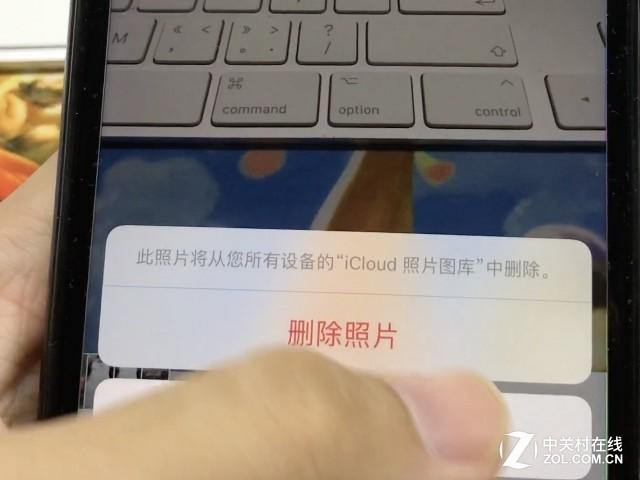 苹果相册照片无法删除