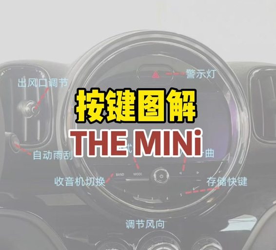宝马mini的详细按键图解