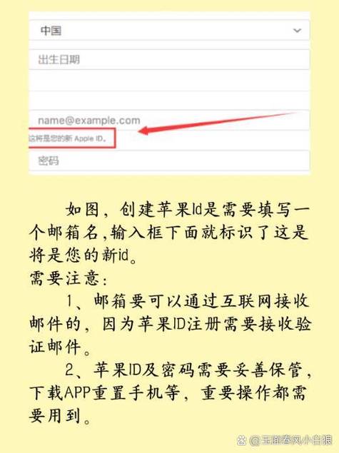 一个邮箱可以注册几个苹果id