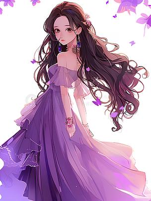 喜欢紫色的女孩子的心理