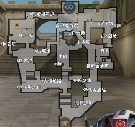 穿越火线旧兵工厂在哪