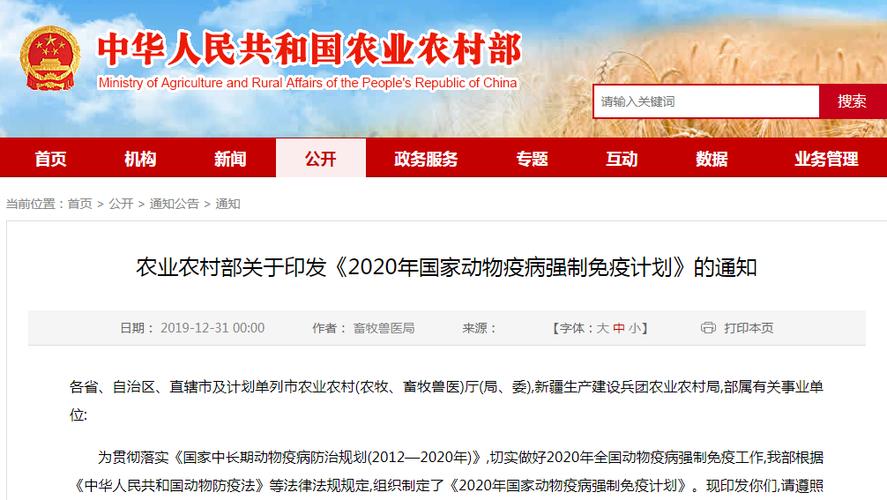 2020年国家计划