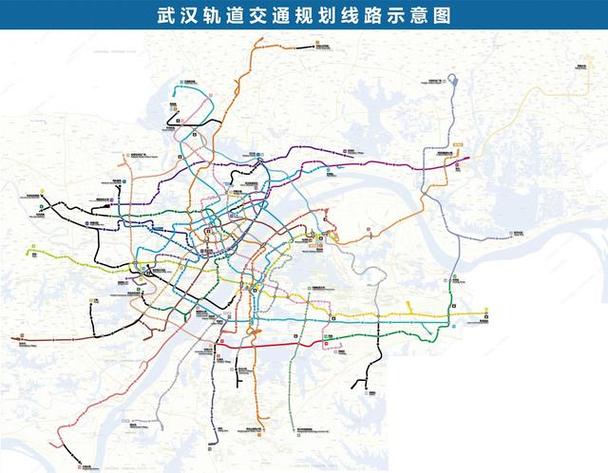 武汉市地铁规划2018至2035规划