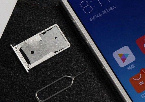 红米note4取卡槽