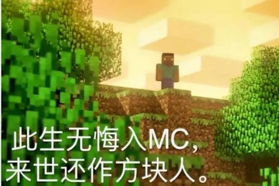 我的世界游戏推荐语录
