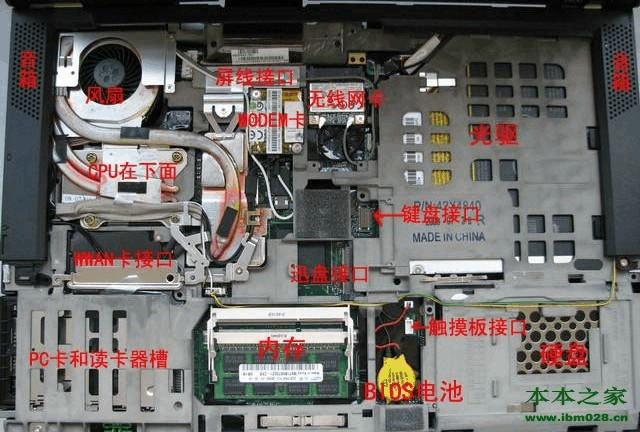 联想主机拆机方法