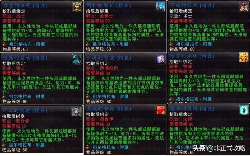 魔兽世界怀旧服法师肩膀附魔在哪里
