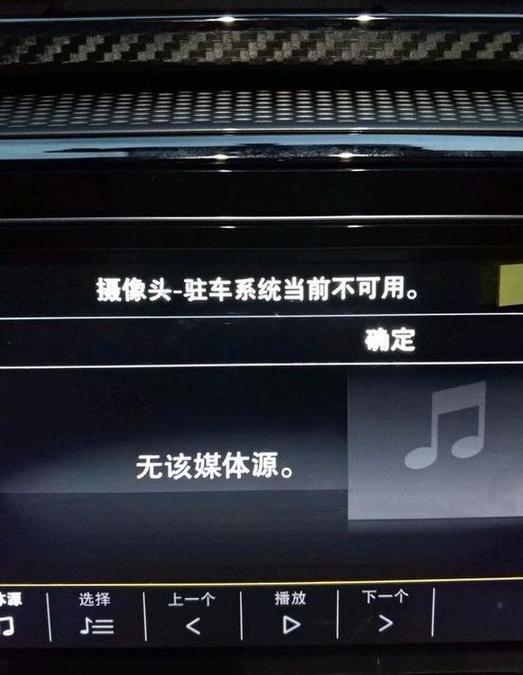 大众摄像头驻车系统常见问题