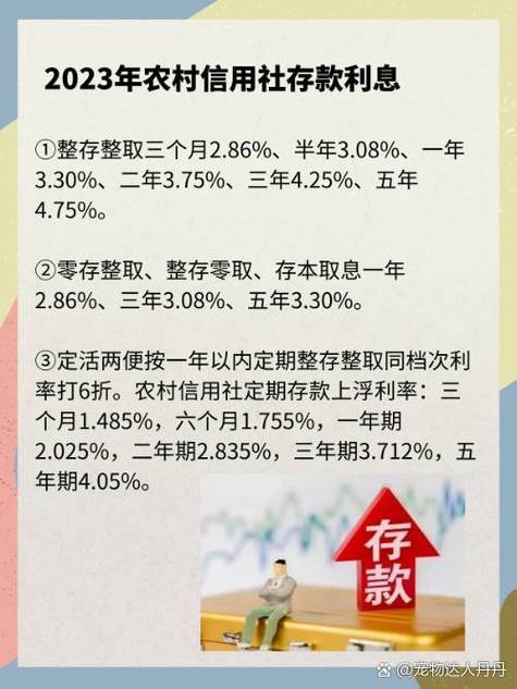 农村信用社定期一年利息多少